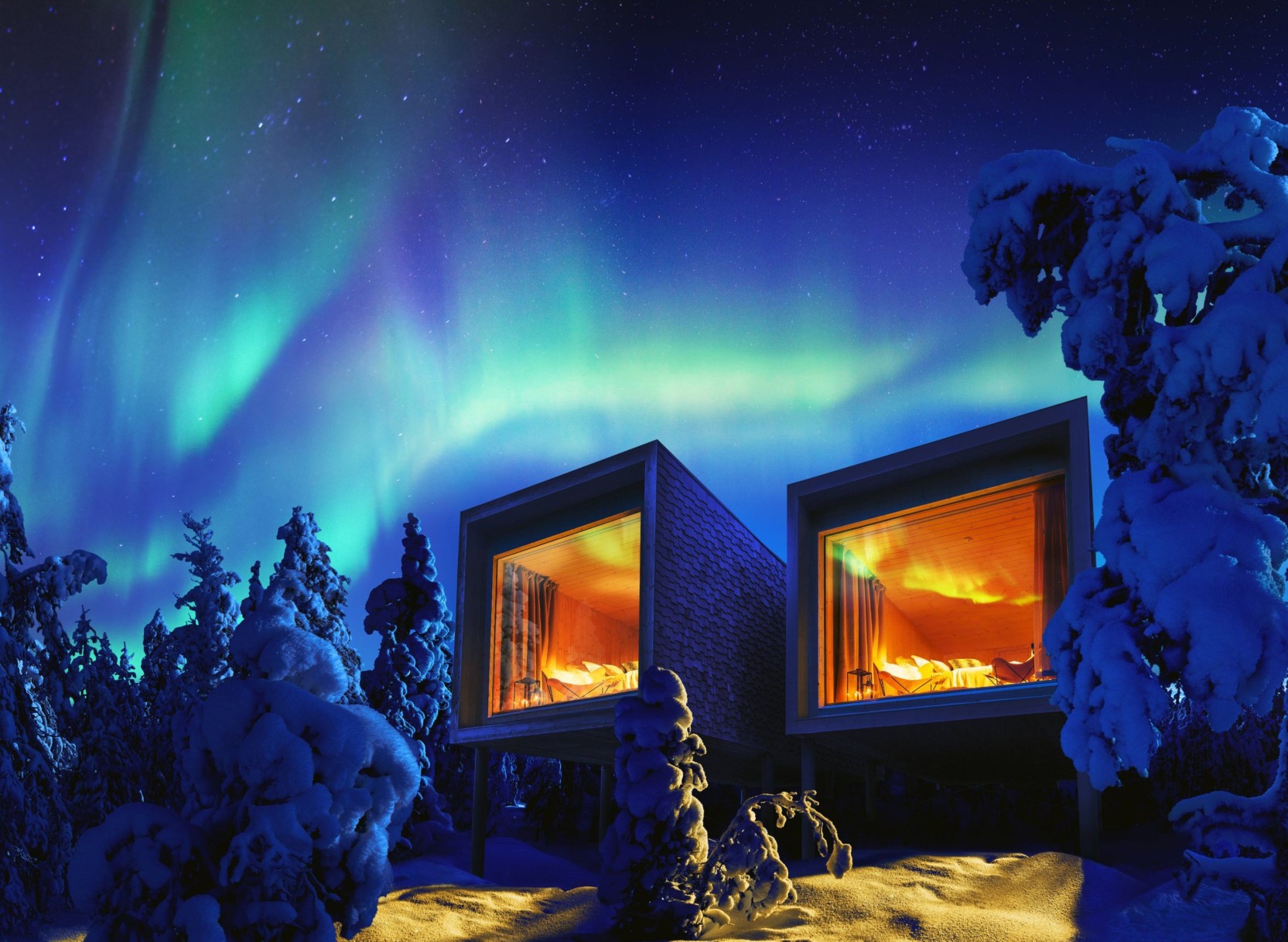 Arctic TreeHouse & Northern Lights Break